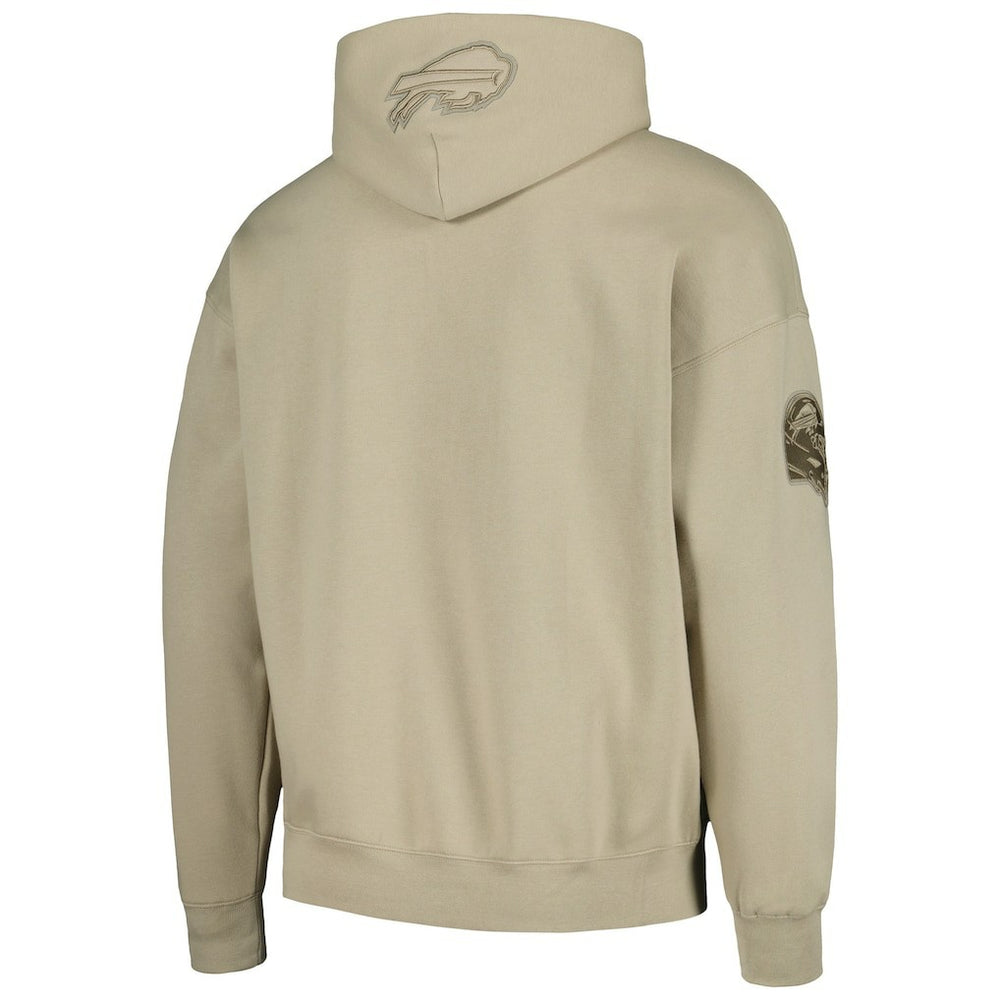 Josh Allen Buffalo Bills Pro Standard Player Name & Number Pullover Hoodie Tan - NFL