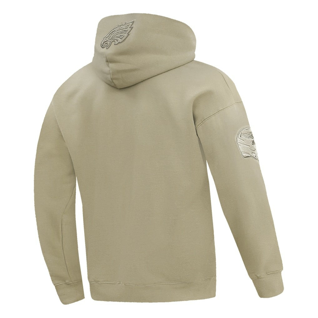 Jalen Hurts Philadelphia Eagles Pro Standard Player Name & Number Pullover Hoodie Tan - NFL
