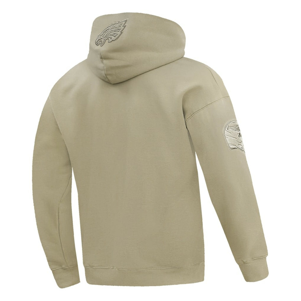 Jalen Hurts Philadelphia Eagles Pro Standard Player Name & Number Pullover Hoodie Tan - NFL