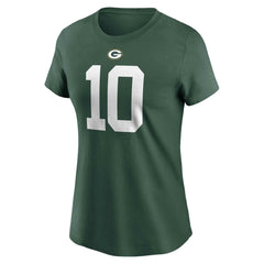 Jordan Love Green Bay Packers Women's Player Name & Number T-Shirt Green - Nike