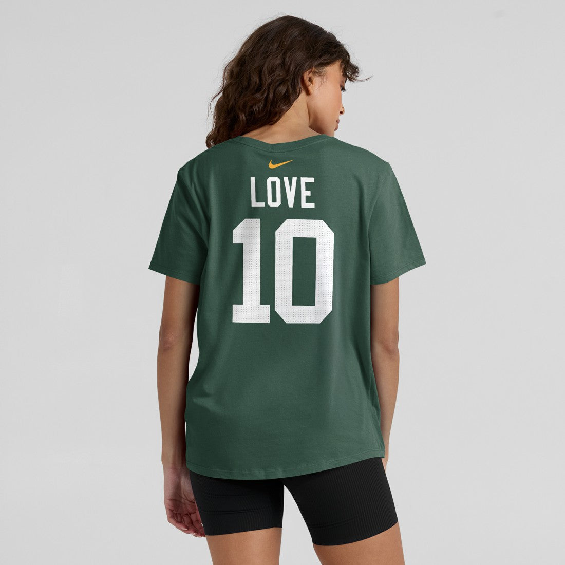 Jordan Love Green Bay Packers Women's Player Name & Number T-Shirt Green - Nike