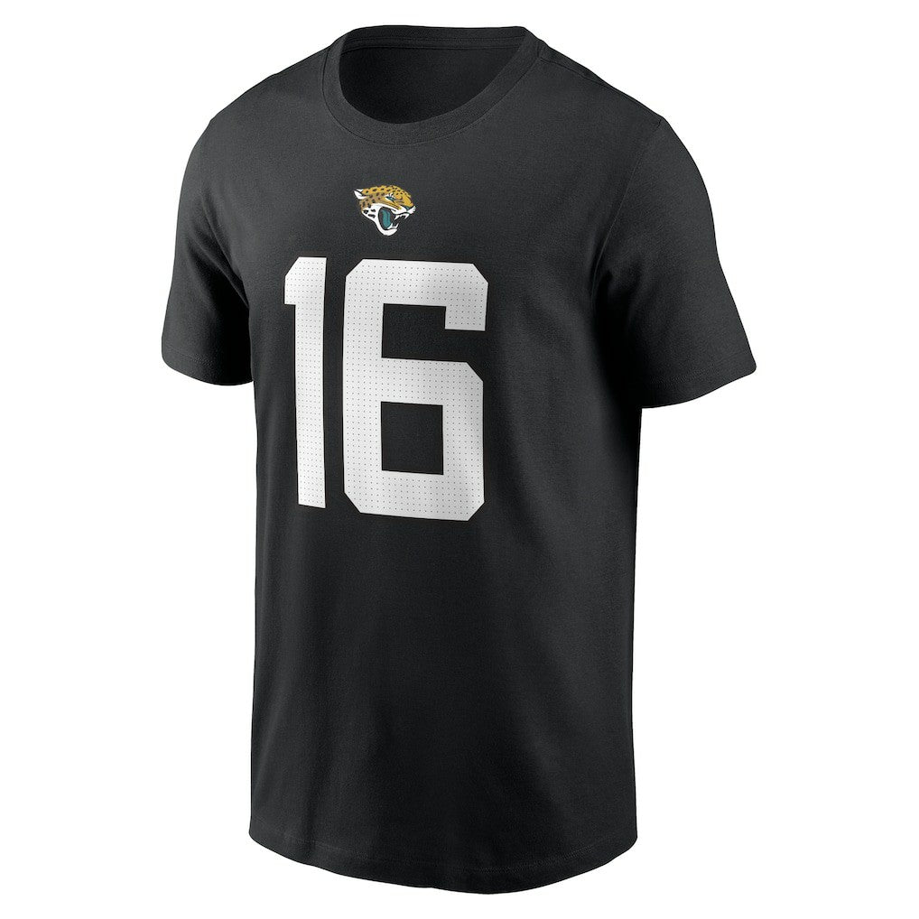 Trevor Lawrence Jacksonville Jaguars Player Name & Number T-Shirt Black - Nike
