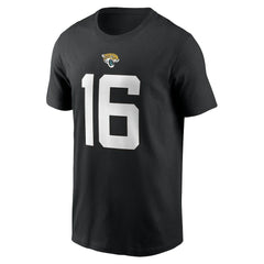 Trevor Lawrence Jacksonville Jaguars Player Name & Number T-Shirt Black - Nike