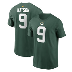 Christian Watson Green Bay Packers Player Name & Number T-Shirt Green - Nike