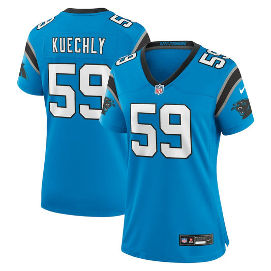 Luke Kuechly Carolina Panthers Women's Retired Player Game Jersey - Blue | NFL Jerseys