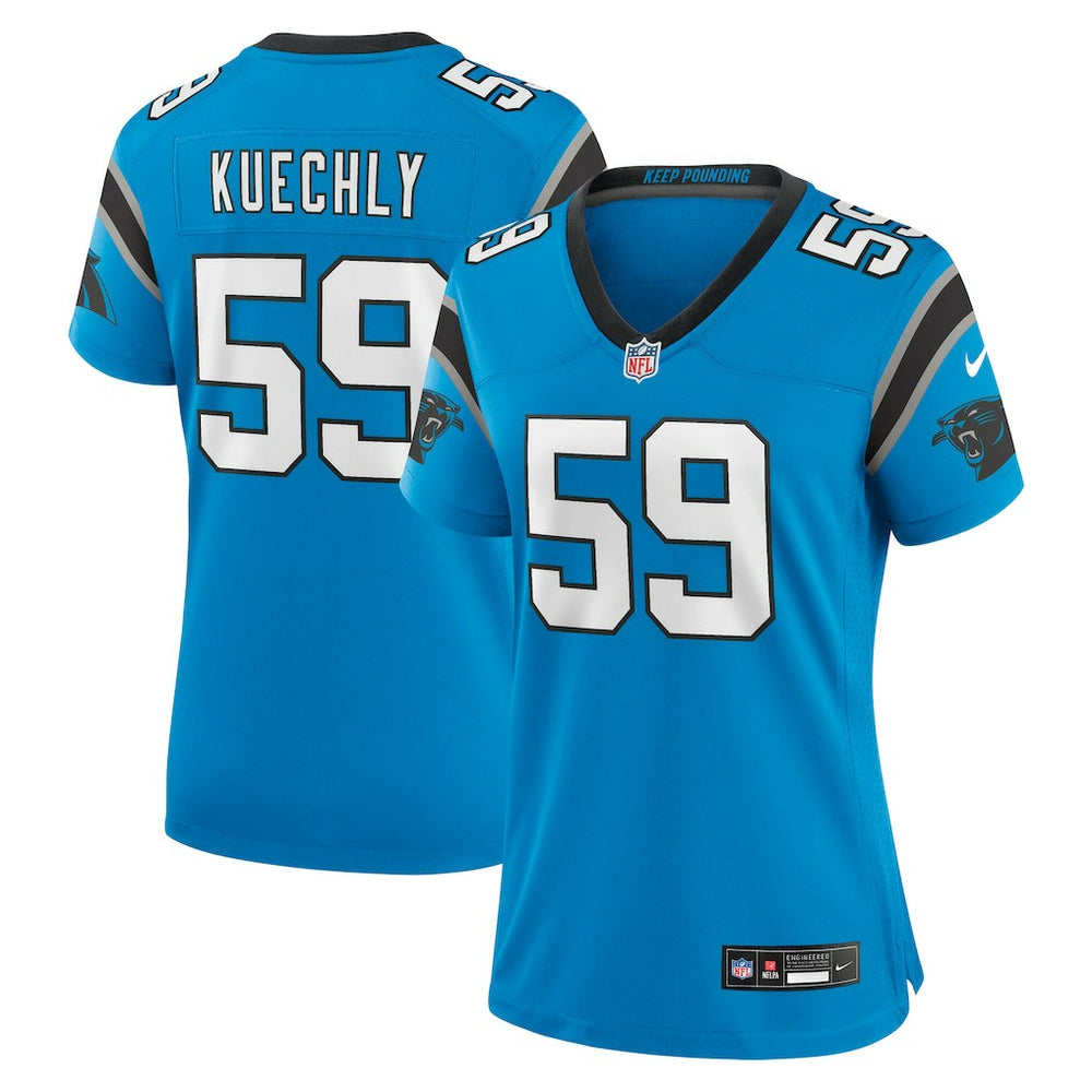 Luke Kuechly Carolina Panthers Women's Retired Player Game Jersey Blue - Nike