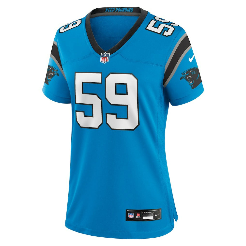 Luke Kuechly Carolina Panthers Women's Retired Player Game Jersey Blue - Nike