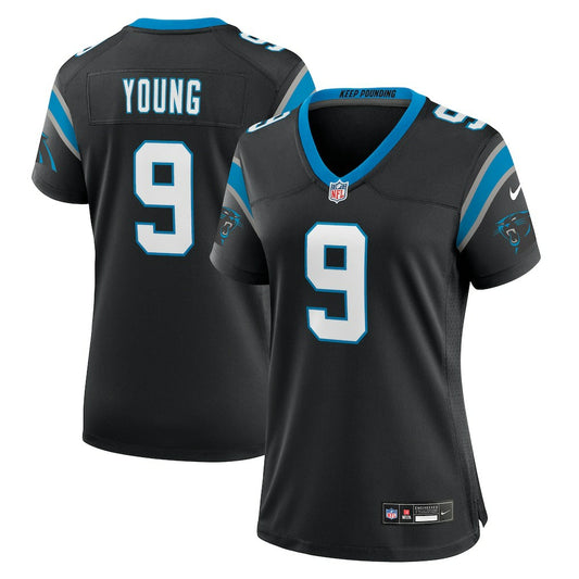 Bryce Young Carolina Panthers Women's Team Game Jersey - Black | NFL Jerseys