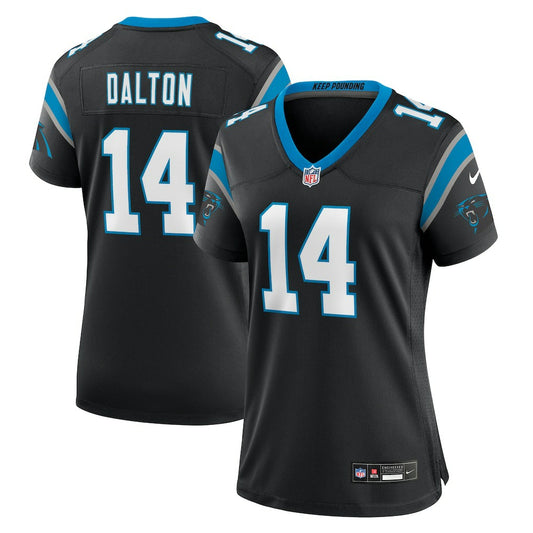 Andy Dalton Carolina Panthers Women's Team Game Jersey - Black | NFL Jerseys
