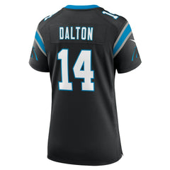 Andy Dalton Carolina Panthers Women's Team Game Jersey Black - Nike