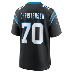 Brady Christensen Carolina Panthers Team Game Jersey Black - Nike