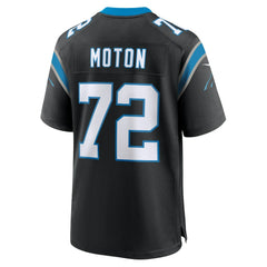 Taylor Moton Carolina Panthers Team Game Jersey Black - Nike