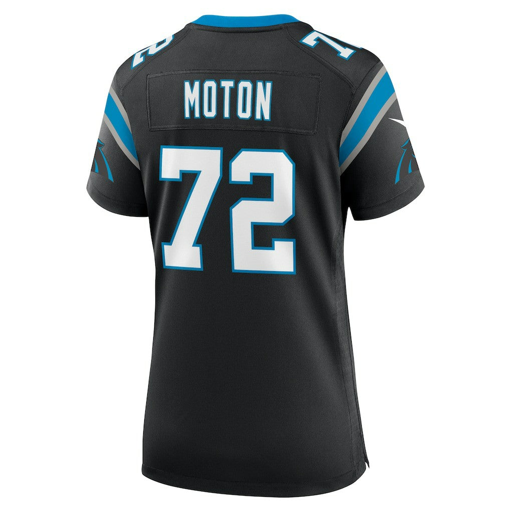 Taylor Moton Carolina Panthers Women's Team Game Jersey Black - Nike
