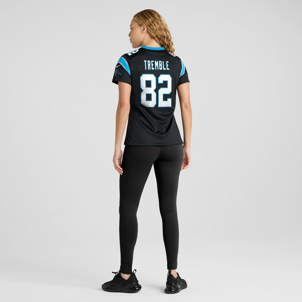 Tommy Tremble Carolina Panthers Women's Team Game Jersey Black - Nike