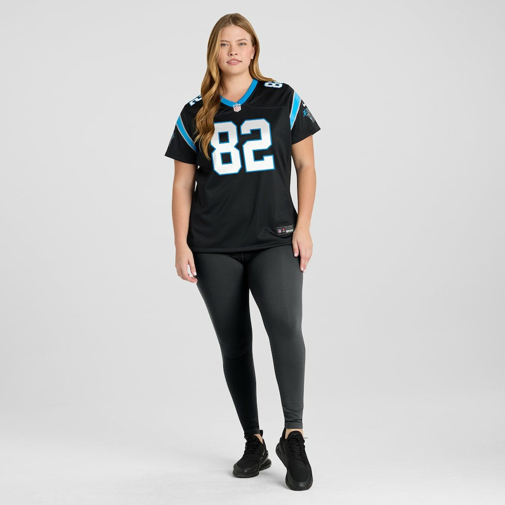 Tommy Tremble Carolina Panthers Women's Team Game Jersey Black - Nike