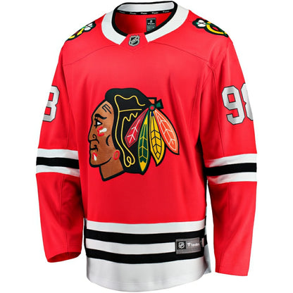 Connor Bedard Chicago Blackhawks Fanatics Home Breakaway Player Jersey - Red | NHL Jerseys