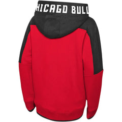 NBA - Chicago Bulls Preschool Post-Up Full-Zip Hoodie - Red