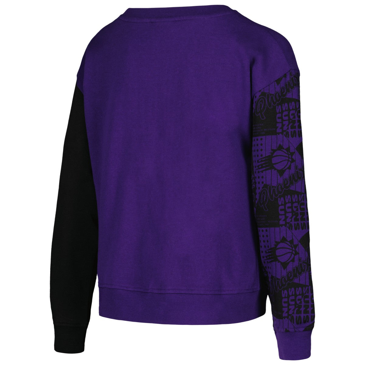 NBA - Phoenix Suns Girls Youth Trifecta Pullover Sweatshirt - Purple