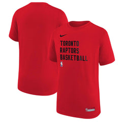 Nike - Toronto Raptors Youth Essential Practice T-Shirt - Red