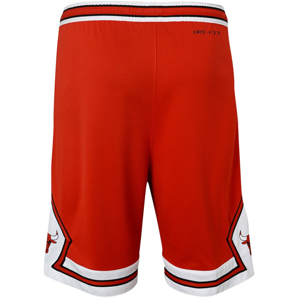 Nike - Chicago Bulls Youth Icon Edition Mesh Performance Swingman Shorts - Red