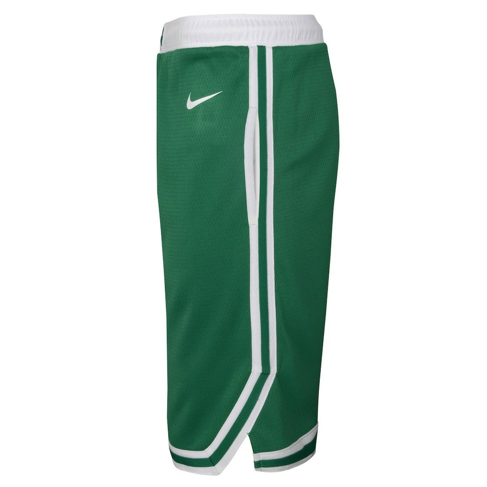 Nike - Boston Celtics Youth Icon Edition Mesh Performance Swingman Shorts - Kelly Green