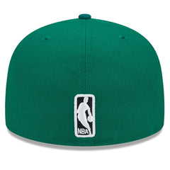 New Era - Boston Celtics Rally Drive Checkerboard 59FIFTY Crown Fitted Hat - Kelly Green