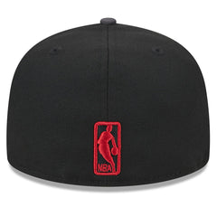 New Era - Miami Heat Rally Drive Checkerboard 59FIFTY Crown Fitted Hat - Black