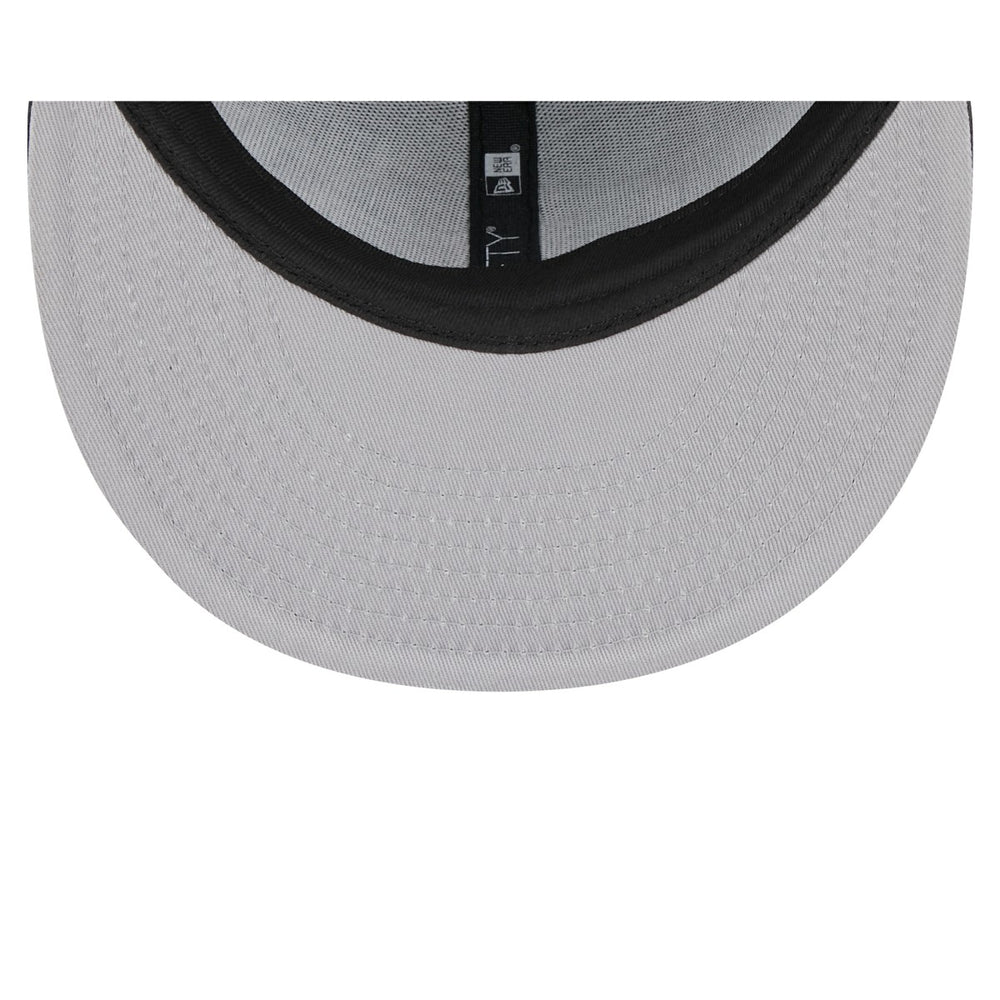New Era - Miami Heat Rally Drive Checkerboard 59FIFTY Crown Fitted Hat - Black