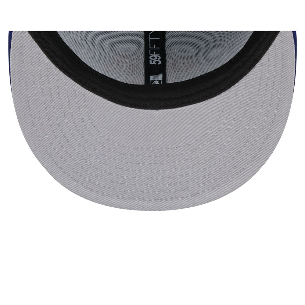 New Era - New York Knicks Rally Drive Checkerboard 59FIFTY Crown Fitted Hat - Blue