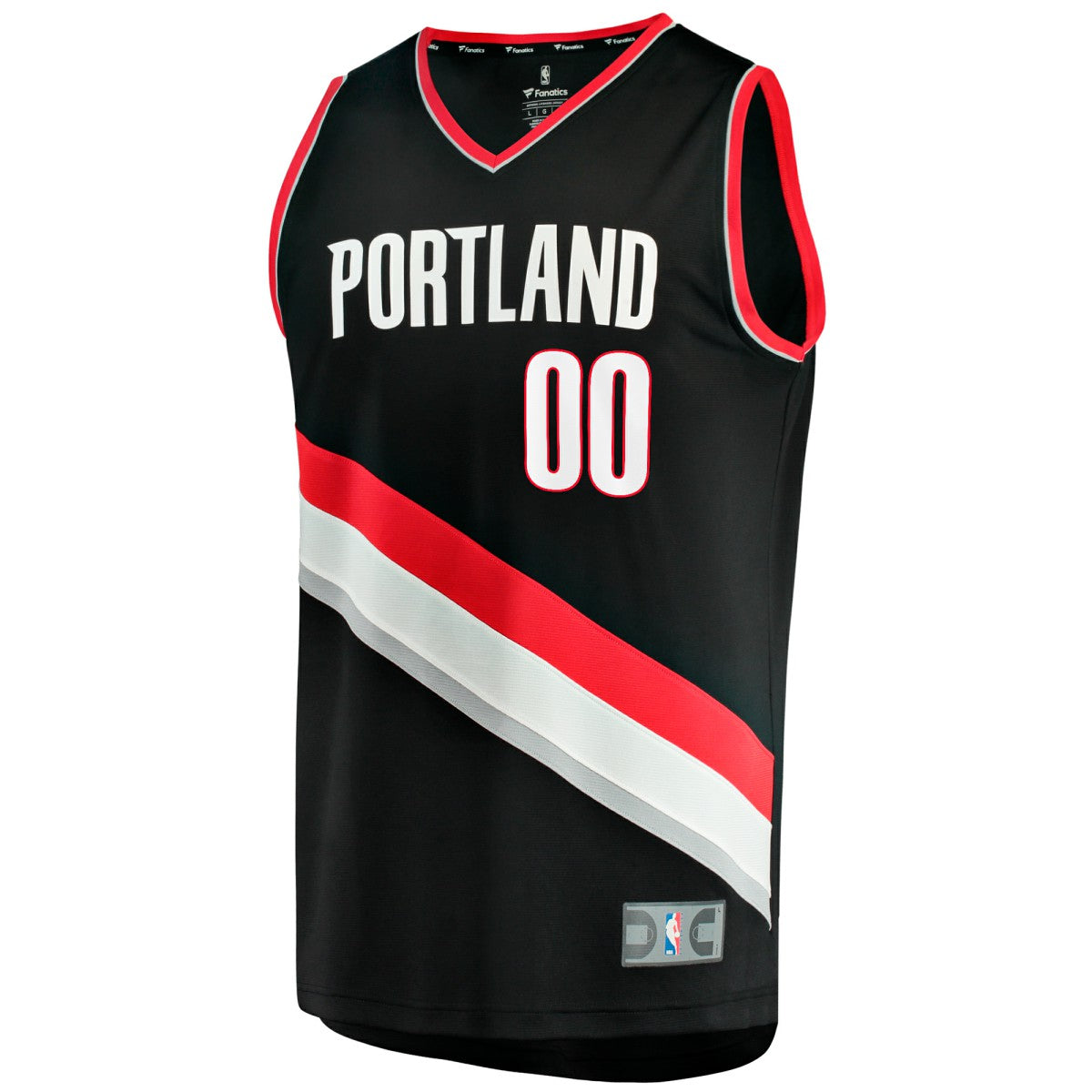 Fanatics - Scoot Henderson Portland Trail Blazers Fast Break Replica Jersey - Icon Edition - Black