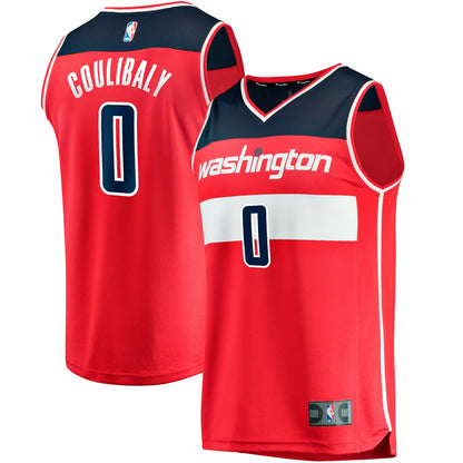 Washington Wizards Fast Break Replica Jersey - Icon Edition - Red | NBA Jerseys