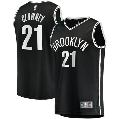 Noah Clowney Brooklyn Nets Fast Break Replica Jersey - Icon Edition - Black | NBA Jerseys