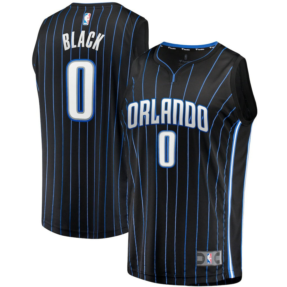 Fanatics - Anthony Black Orlando Magic Youth Fast Break Replica Jersey - Icon Edition - Black