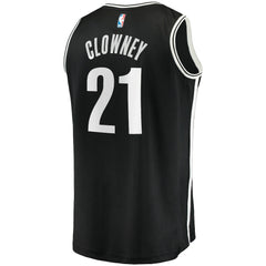 Fanatics - Noah Clowney Brooklyn Nets Youth Fast Break Replica Jersey - Icon Edition - Black