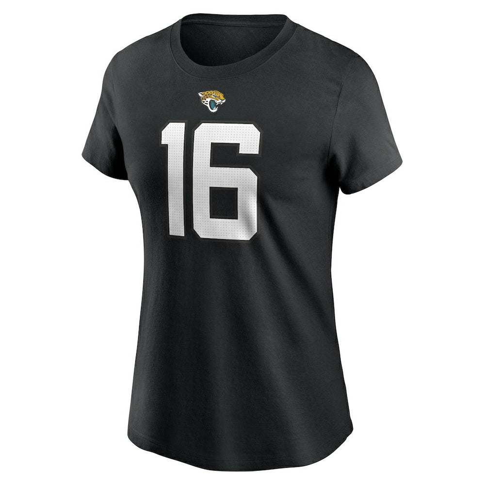 Trevor Lawrence Jacksonville Jaguars Women's Player Name & Number T-Shirt Black - Nike