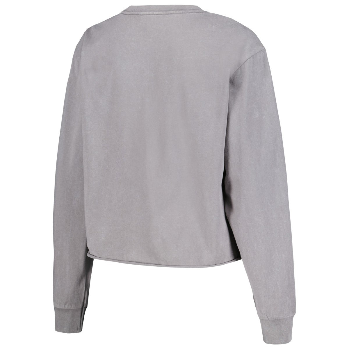 NBA - Phoenix Suns The Wild Collective Women's Band Cropped Long Sleeve T-Shirt - Gray