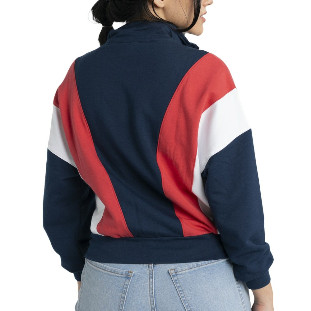 Boston Red Sox Lusso Women's Malia Quarter-Zip Sweatshirt discount