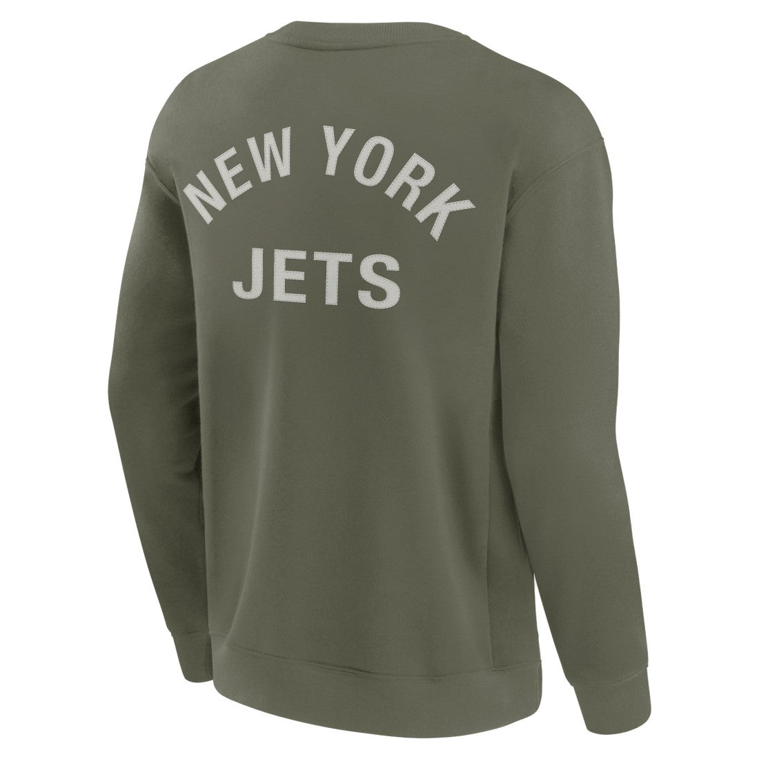 New York Jets Unisex Elements Super Soft Pullover Sweatshirt Olive - Fanatics