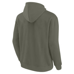 Las Vegas Raiders Unisex Elements Super Soft Fleece Pullover Hoodie Olive - Fanatics