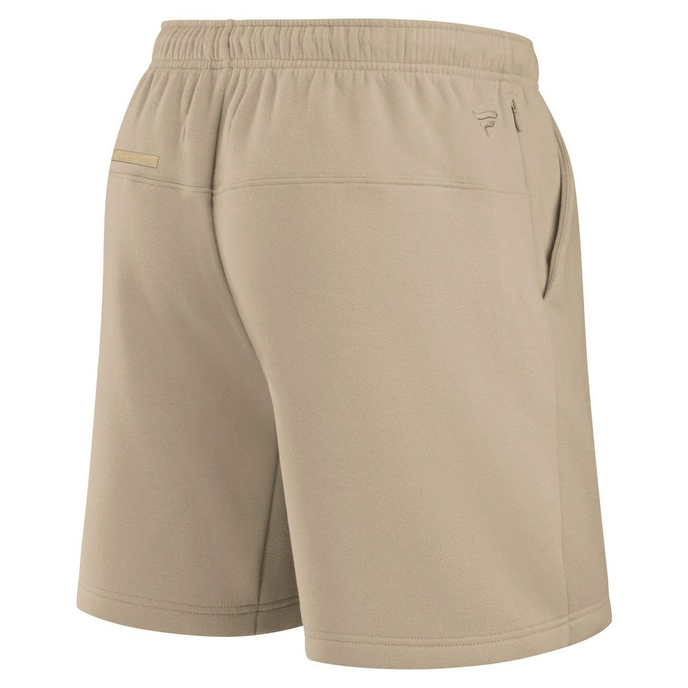 Miami Dolphins Unisex Elements Super Soft Fleece Shorts Khaki - Fanatics