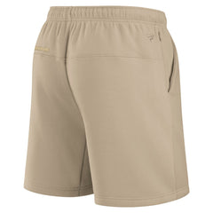 New York Jets Unisex Elements Super Soft Fleece Shorts Khaki - Fanatics