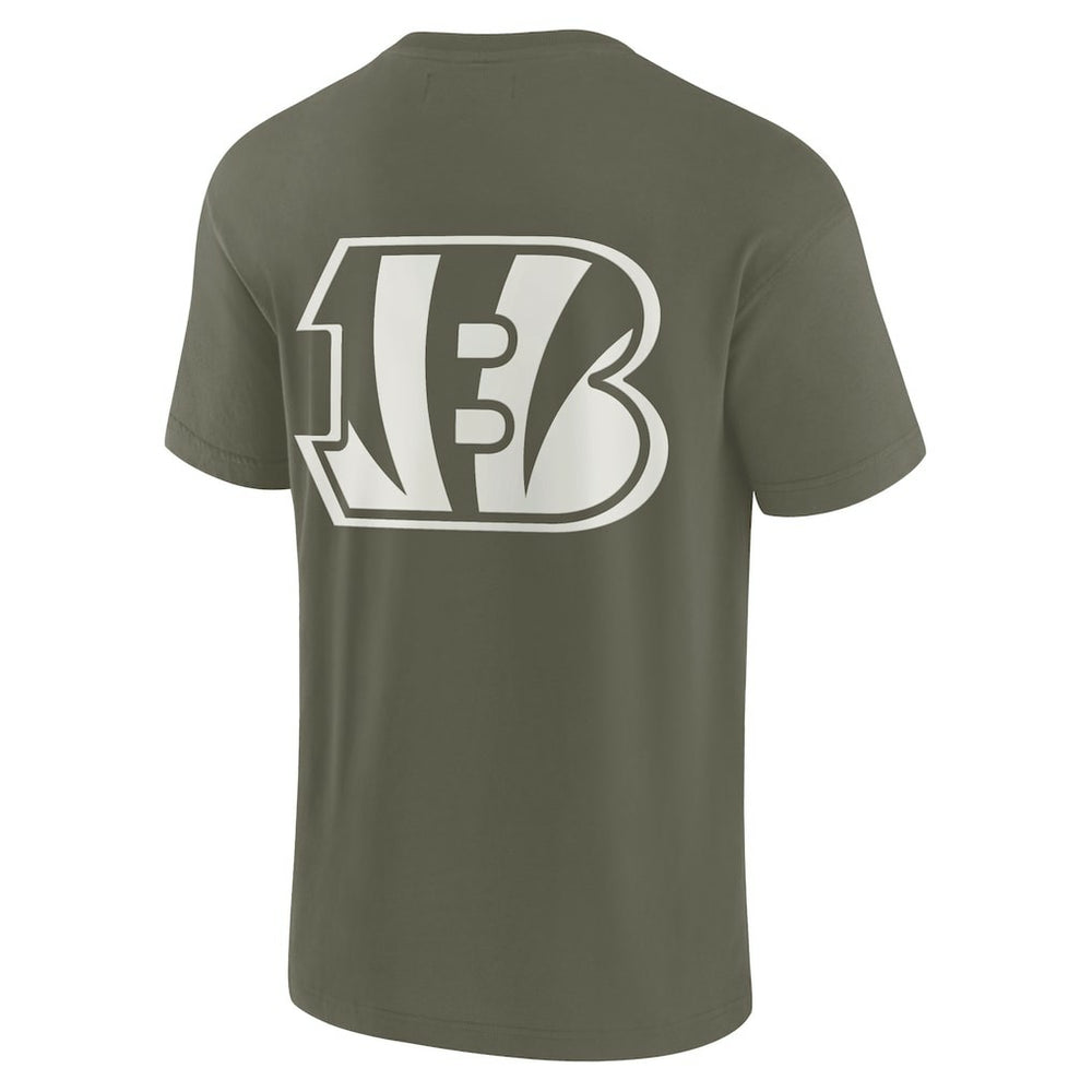 Cincinnati Bengals Unisex Elements Super Soft Short Sleeve T-Shirt Olive - Fanatics