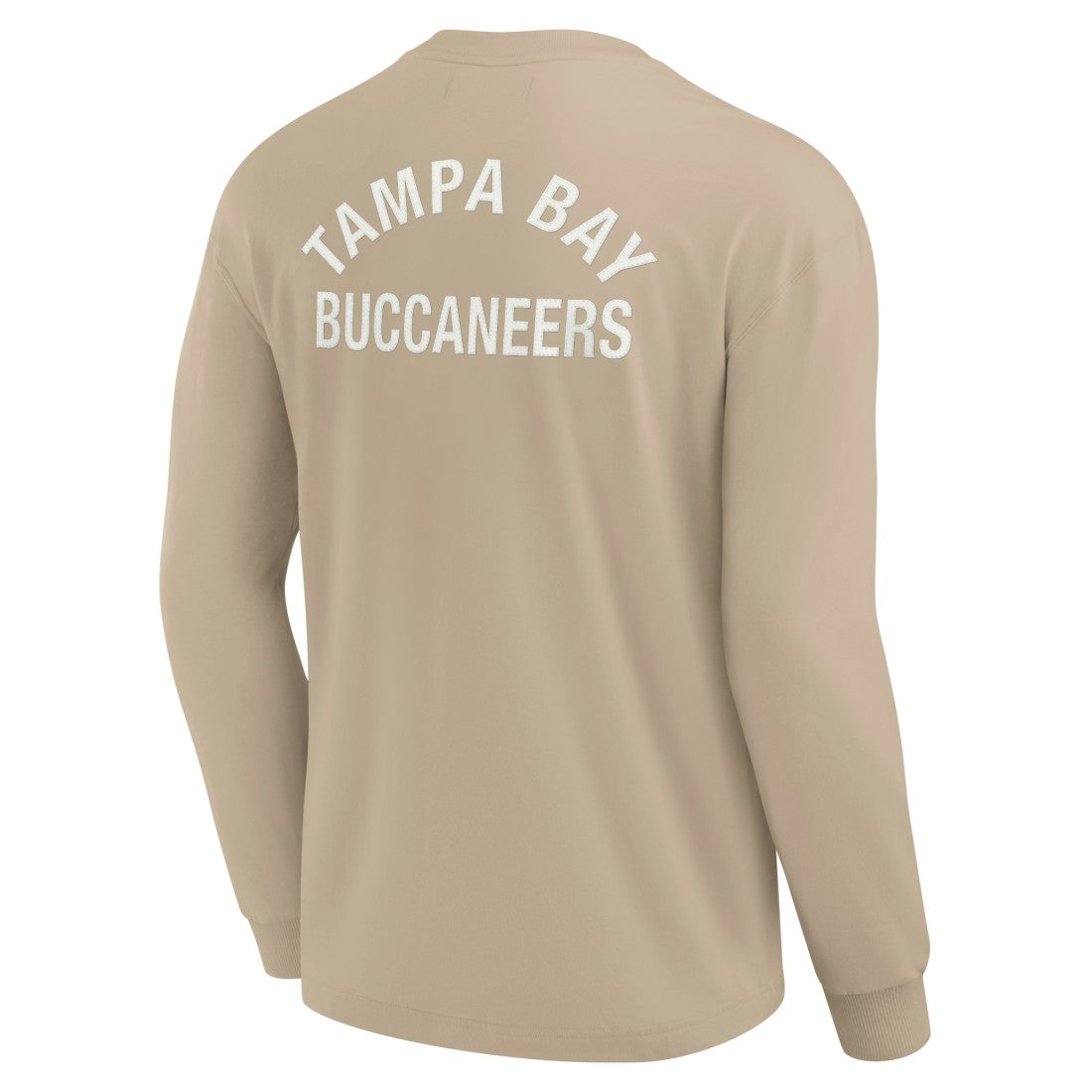 Tampa Bay Buccaneers Unisex Elements Super Soft Long Sleeve T-Shirt Khaki - Fanatics
