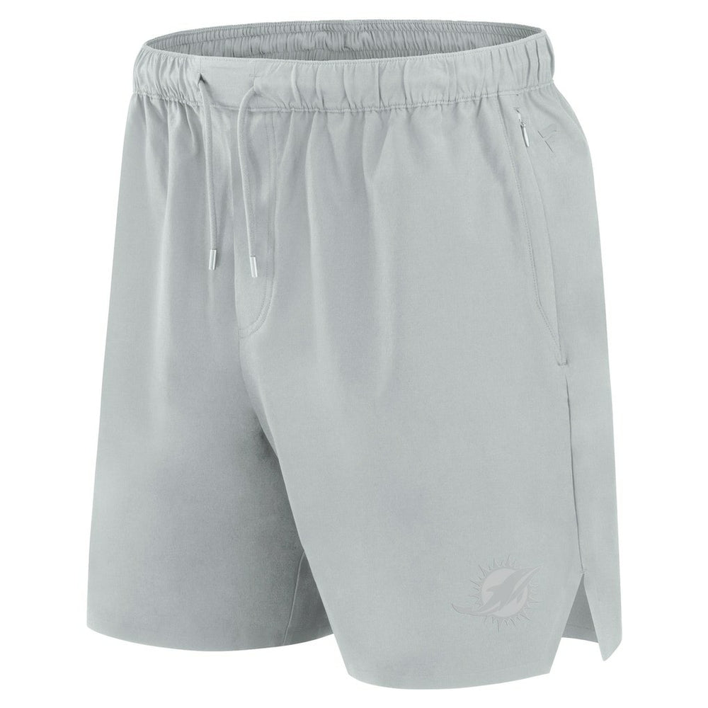 Miami Dolphins Front Office Micro Tonal Shorts Gray - Fanatics