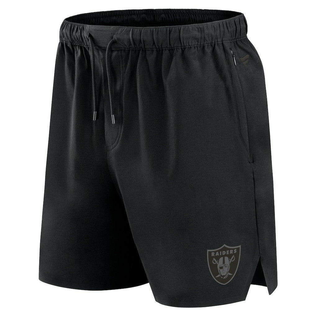 Las Vegas Raiders Front Office Micro Tonal Shorts Black - Fanatics