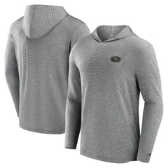 San Francisco 49ers Front Office Tech Lightweight Hoodie T-Shirt Black - Fanatics