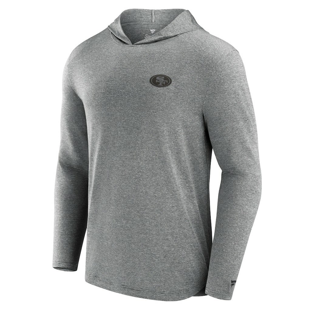 San Francisco 49ers Front Office Tech Lightweight Hoodie T-Shirt Black - Fanatics
