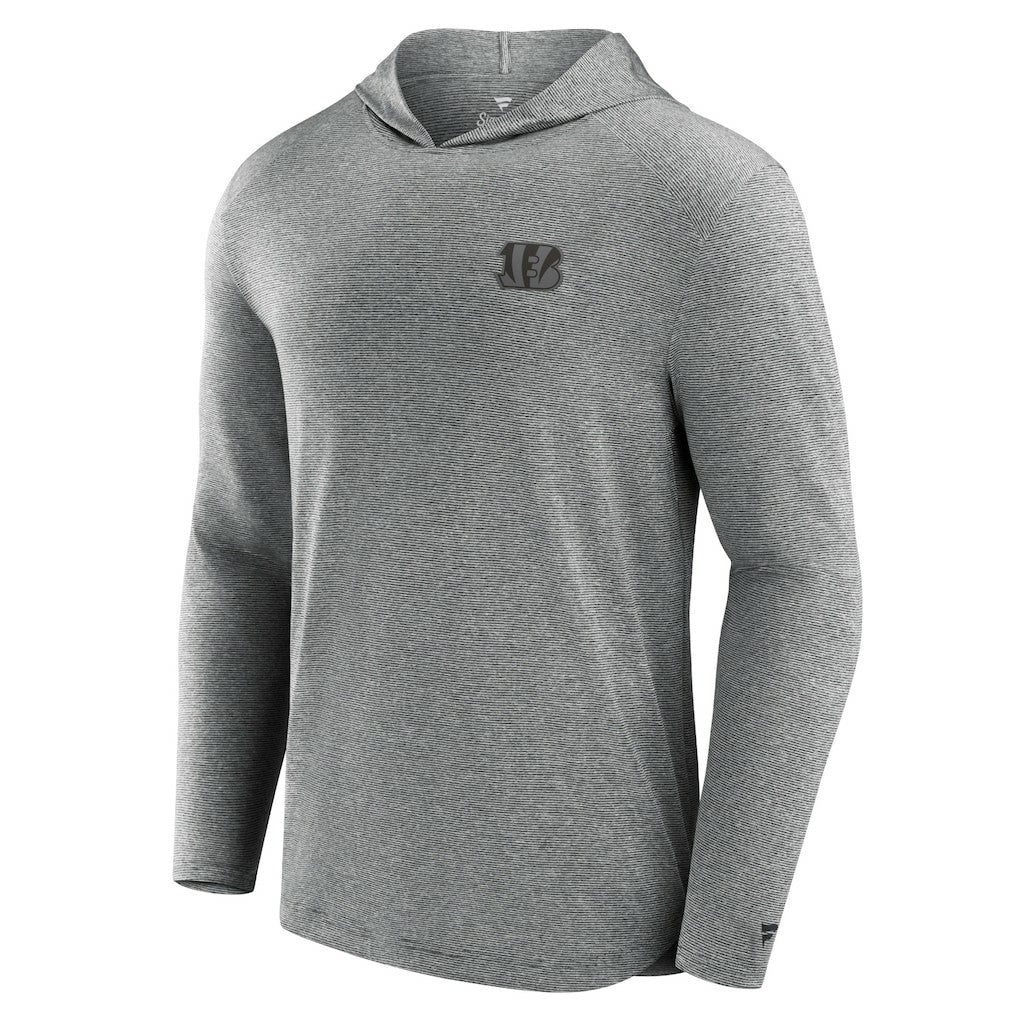 Cincinnati Bengals Front Office Tech Lightweight Hoodie T-Shirt Black - Fanatics