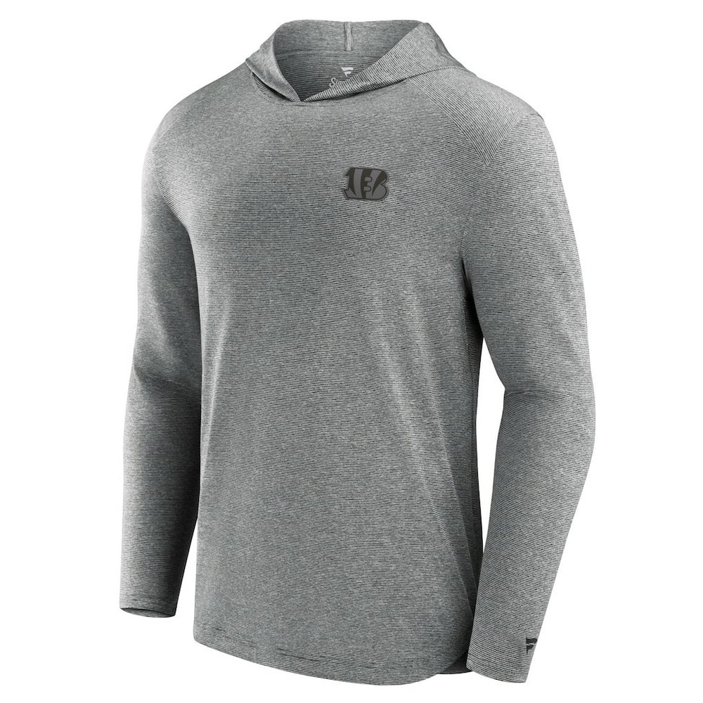 Cincinnati Bengals Front Office Tech Lightweight Hoodie T-Shirt Black - Fanatics