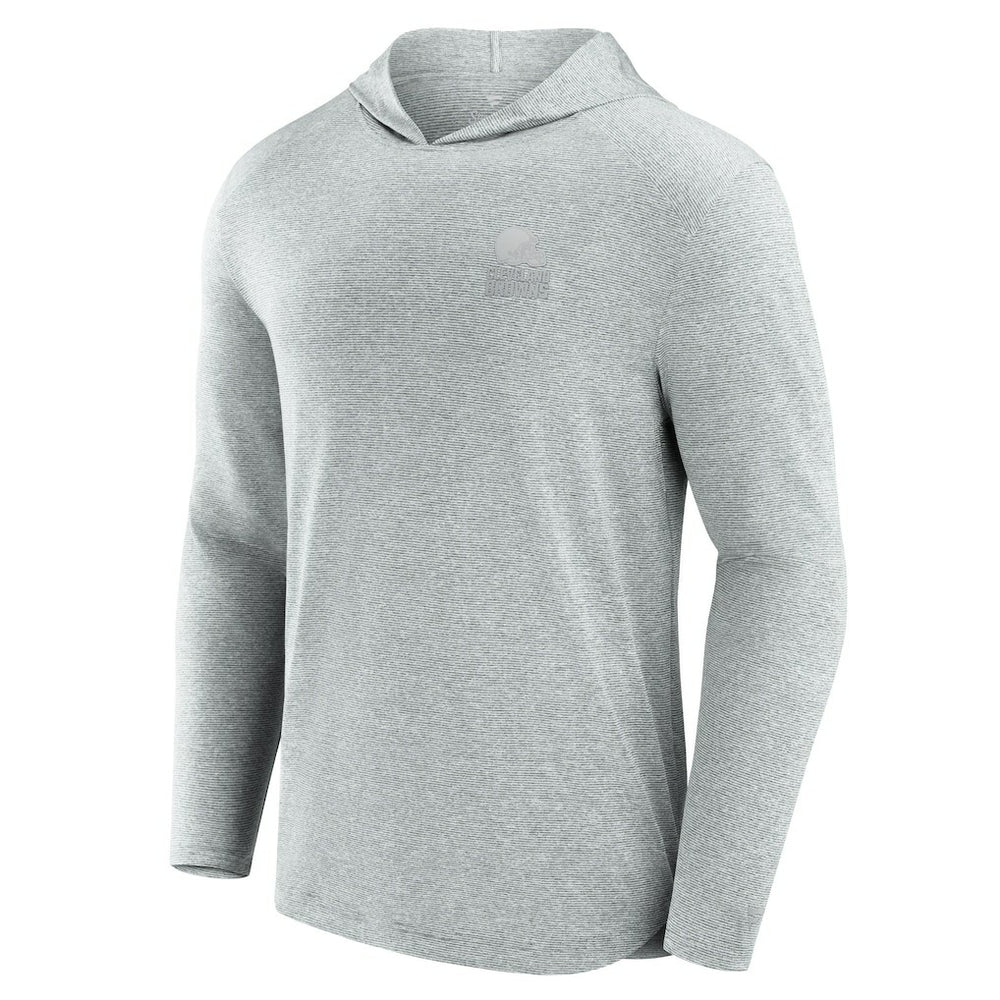 Cleveland Browns Front Office Tech Lightweight Hoodie T-Shirt Gray - Fanatics